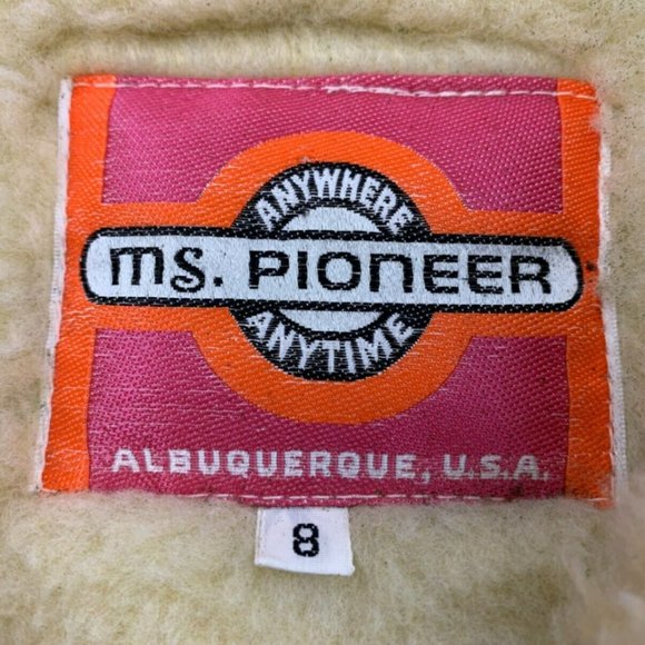 Vintage Ms. Pioneer Girls Lined Casual Vest Size 8 - Picture 2 of 9